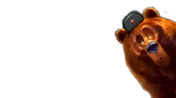 Изображение медведя в русской шапке, символизирующего приветственный бонус в Азино777 онлайн-казино.